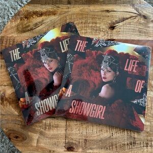 The Life of a Showgirl: The Tiny Bubbles in Champagne 2 Vinyl Set Red & Pearl